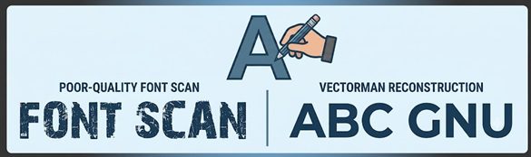 VectorMan Font Scan Example
